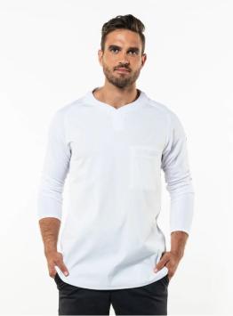 Chef Jacket LS T-Shirt Valente UFX White