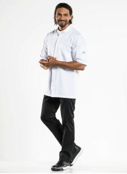 Chef Jacket Salerno RPB White Short Sleeve