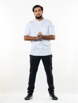 Chef Jacket T-Shirt Valente UFX White